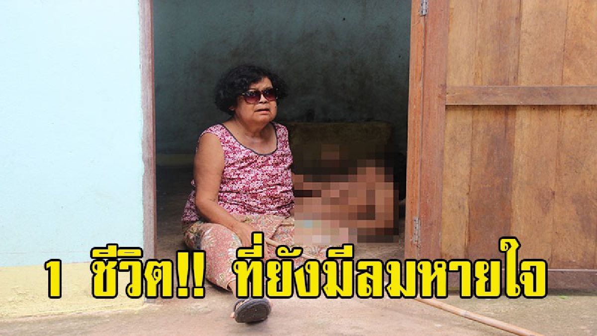 ขอความเมตตาจากผู้ใจบุญ วอนช่วย!! ชีวิตสุดเวทนาของหญิงชราวัย79ปี เลี้ยงหลานพิการซ้ำซ้อนใช้ชีวิตดั่งสัตว์ป่า แถมบ้านที่อาศัยกำลังจะถูกยึด