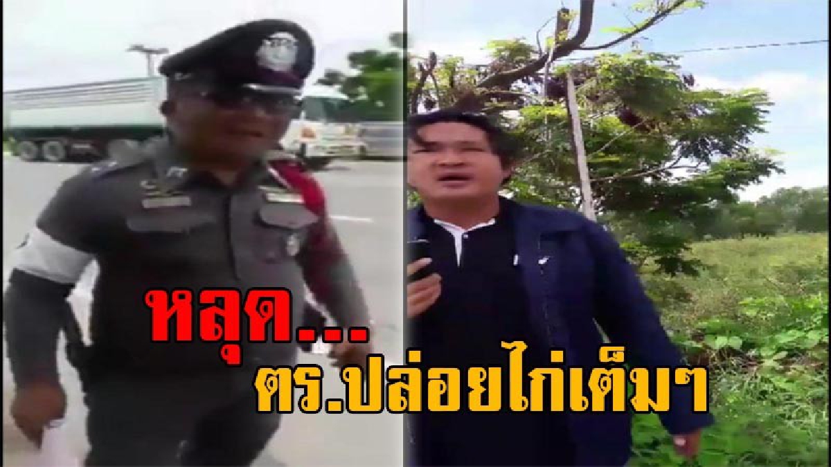 มาฟังจากปากตร. ! หนุ่มโวย ถูกจับไม่พกใบขับขี่ หยิบมือถือมาถ่าย ถูกตร.สวนทันควัน เล่นเอางงทั้งถนน เป็นตร.ได้ยังไง ปล่อยไก่ตัวเบ้อเร่อ..?
