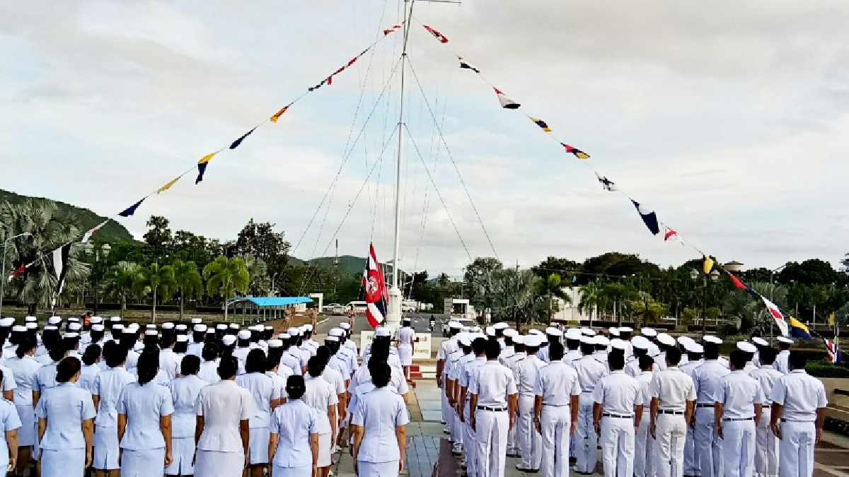 โรงพยาบาลทหารเรือร่วมรำลึกวันพระราชทานธงชาติไทยครบรอบ 100 ปี