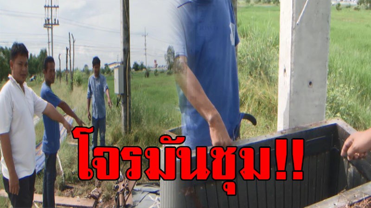 มันขโมยขนาดนี้เลย!?โจรออกอาละวาดหนัก ตระเวนลักขโมยตัดสายไฟ สายโทรศัพท์ หม้อแปลง หวังเอาลวดทองแดงไปขาย ก่อเหตุลงมือไม่เกรงกลัวกฎหมาย!?