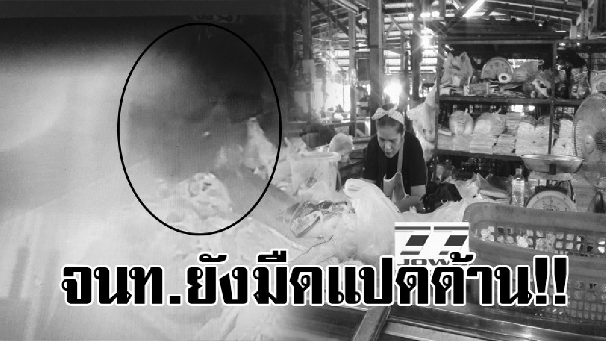 น่าจับมันมาเฉือนเนื้อ..!! ไอ้โจรกระจอกเข้าขโมย "เนื้อหมู" วงจรปิดจับภาพขณะขโมยชัดๆ รีบโกยใส่ถุงปุ๋ย เผยโดนมาแล้วหลายร้าน วอนจนท.เร่งจับ!?