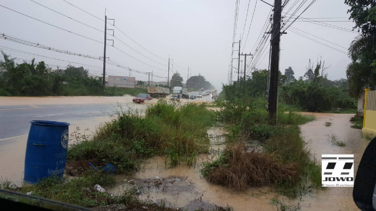 ฝนกระหน่ำระยอง ตลอดทั้งวัน ทำนำท่วมขังหลายพื้นที่ ไหลเข้าท่วมบ้านเรือน-ไร่มันสำปะหลังและไร่สับปะรด เดือดร้อนระนาว (ดูคลิป)