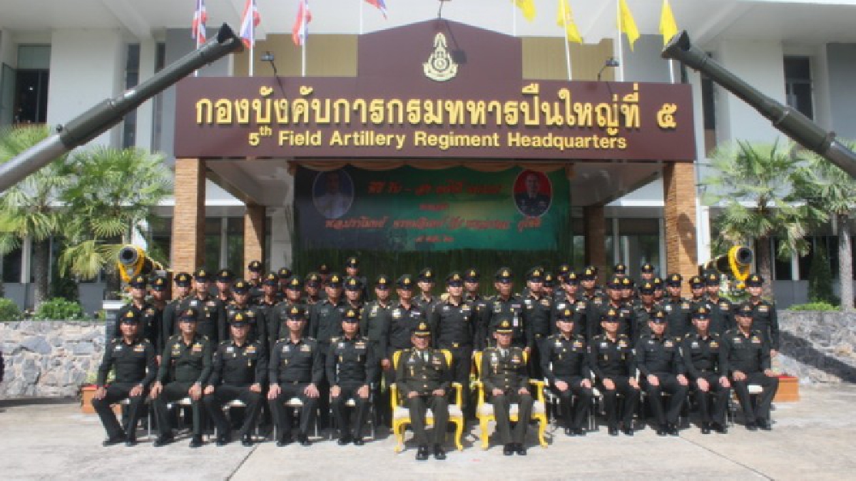 นครศรีธรรมราช..!! กรมการทหารปืนใหญ่ ที่ 5  จัดพิธีส่งมอบหน้าที่ ผู้บังคับการกรมทหารปืนใหญ่ที่ 5 คนใหม่ (มีคลิป)