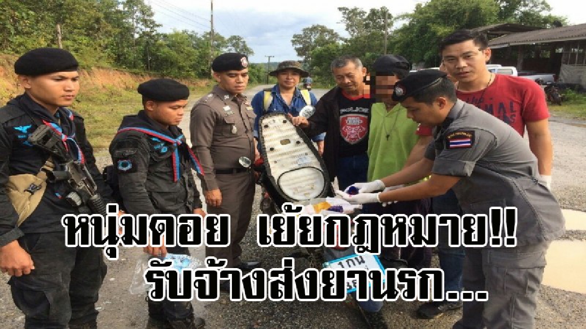 ทำแบบนี้ดีกว่ามันรวยดี..!? จนท.รวบ หนุ่มดอย วัย 44 ปี ไม่กลัวกฎหมาย หลังทำงานได้เงินน้อย ลั่นขอรับจ้างส่งยานรกดีกว่า รวยไว แถมได้เงินเยอะ!!!