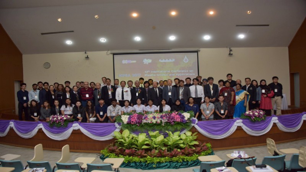 เดินหน้าพัฒนางานวิจัย!! ม.วลัยลักษณ์จัดประชุมนานาชาติ ICPSA 2017 สร้างเครือข่าย ต่อยอดงานวิจัยทางด้านพลาสมาสู่นวัตกรรม