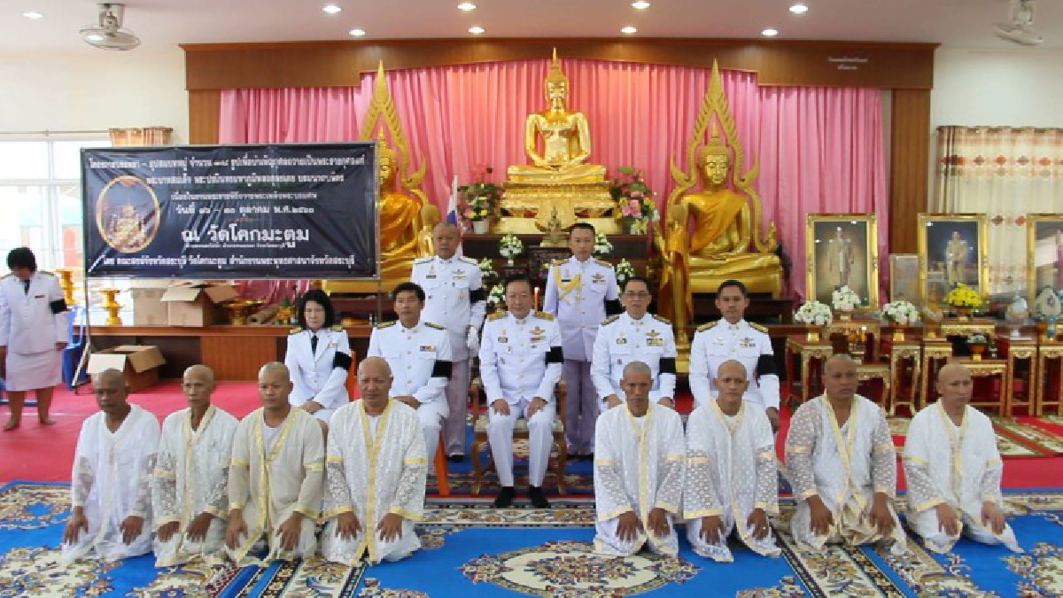 สระบุรี..! บรรพชาอุปสมบทหมุ่ 189 รูป เพื่อถวายเป็นพระราชกุศล แด่ในหลวง ร. 9