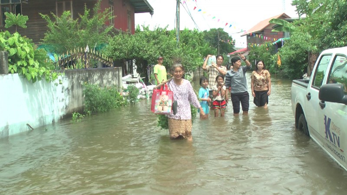 ชาวท่ากระเสริม กว่า 1,000 หลังคาเรือน กระทบหนัก หลังเขื่อนอุบลรัตน์เพิ่มการระบายน้ำอย่างต่อเนื่อง