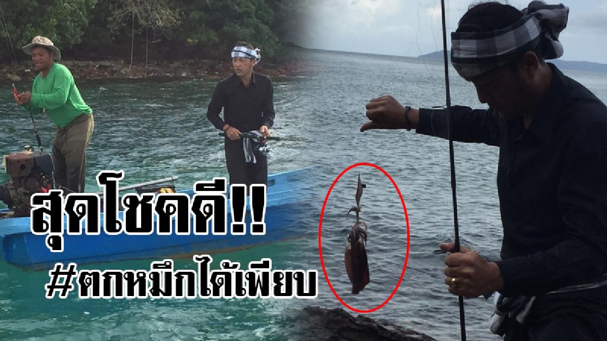 #บุญหล่นทับชัดๆ!! เคยไหม "ตกหมึก" โขดหิน วันละเป็นพันๆตัวที่เกาะหมาก เจอแบบนี้ฟินกันเป็นแถว..!? (ชมคลิป)