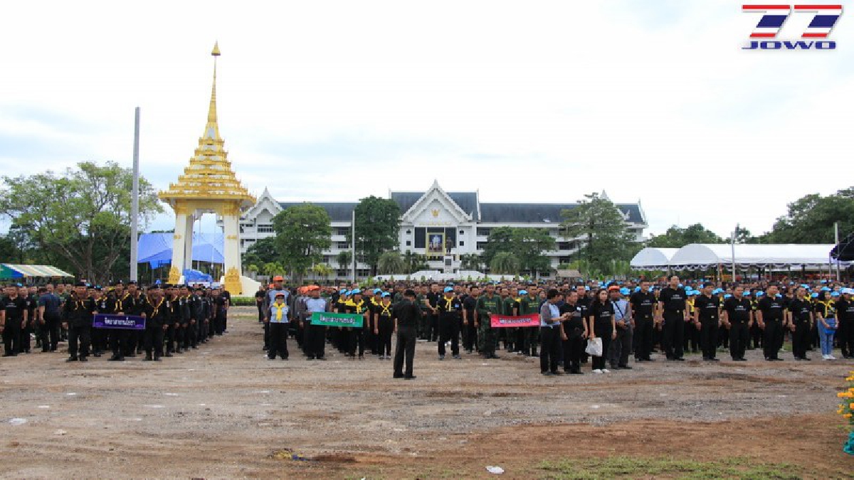 จังหวัดปราจีนบุรีรวมพลจิตอาสาเฉพาะกิจ งานพระราชพิธีถวายพระเพลิงพระบรมศพ(มีคลิป)