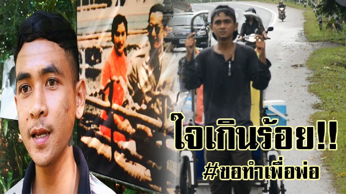 #กลั่นออกมาจากหัวใจ..!!หนุ่มพิษณุโลก ใจเต็มร้อยอดีตเดินเท้าทั่วประเทศ เพื่อถวายพระพรในหลวง ร.9 พร้อมให้คำมั่น จะดูแลต้นไม้ที่พ่อปลูก..!!