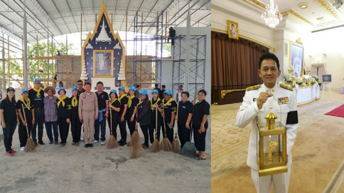 ผู้ว่าฯเมืองคอนอัญเชิญไฟหลวงพระราชทานฯ เก็บไว้ที่ศาลากลางนายอำเภอภายในวันที่ 24 ต.ค. นี้
