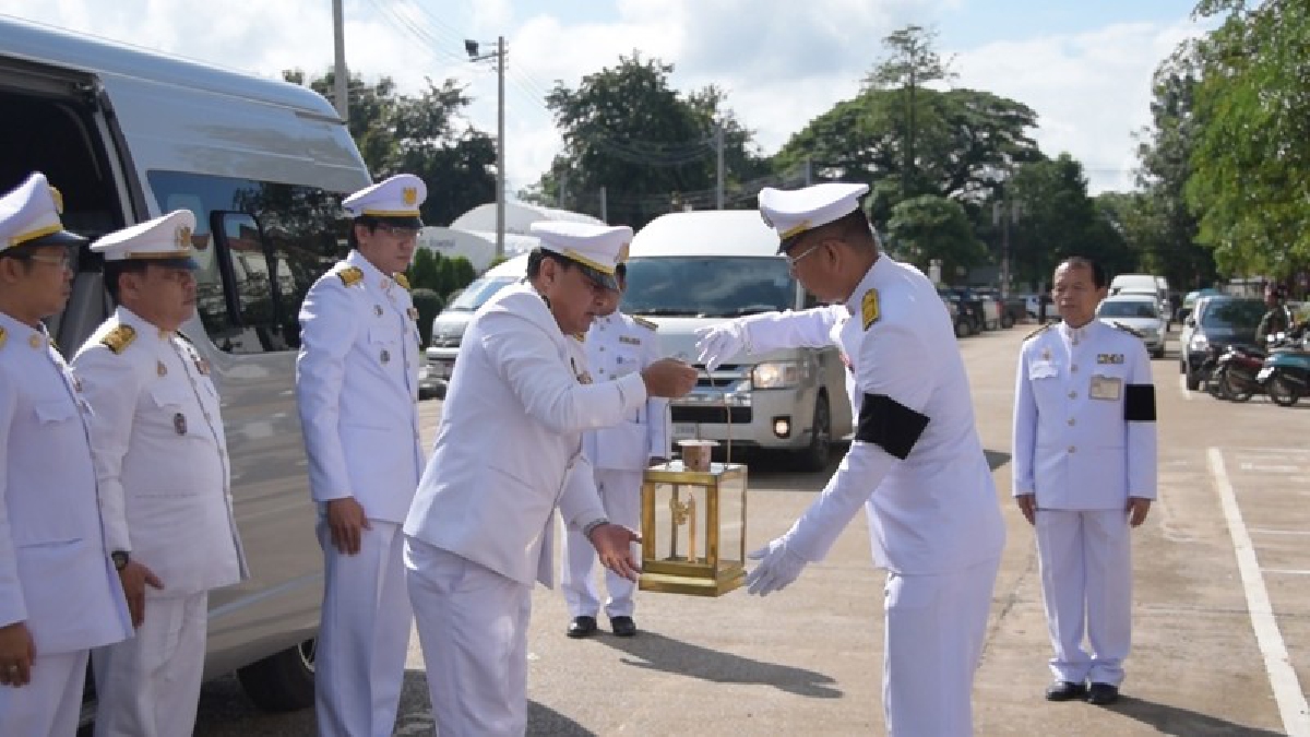 จังหวัดเลยเลย..!! จัดพิธีอันเชิญไฟหลวงพระราชทาน (มีคลิป)