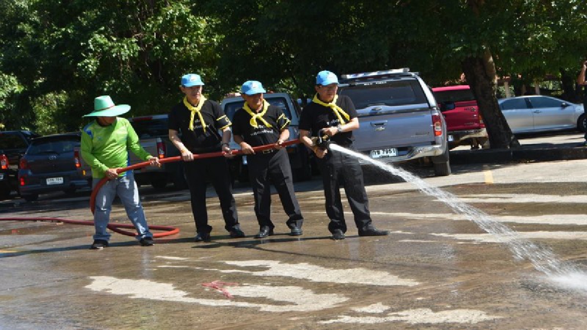 ศรีสะเกษ..!! จิตอาสา เราทำความดีด้วยหัวใจ กว่า 1,000 คน ร่วมกิจกรรม Big Cleaning day