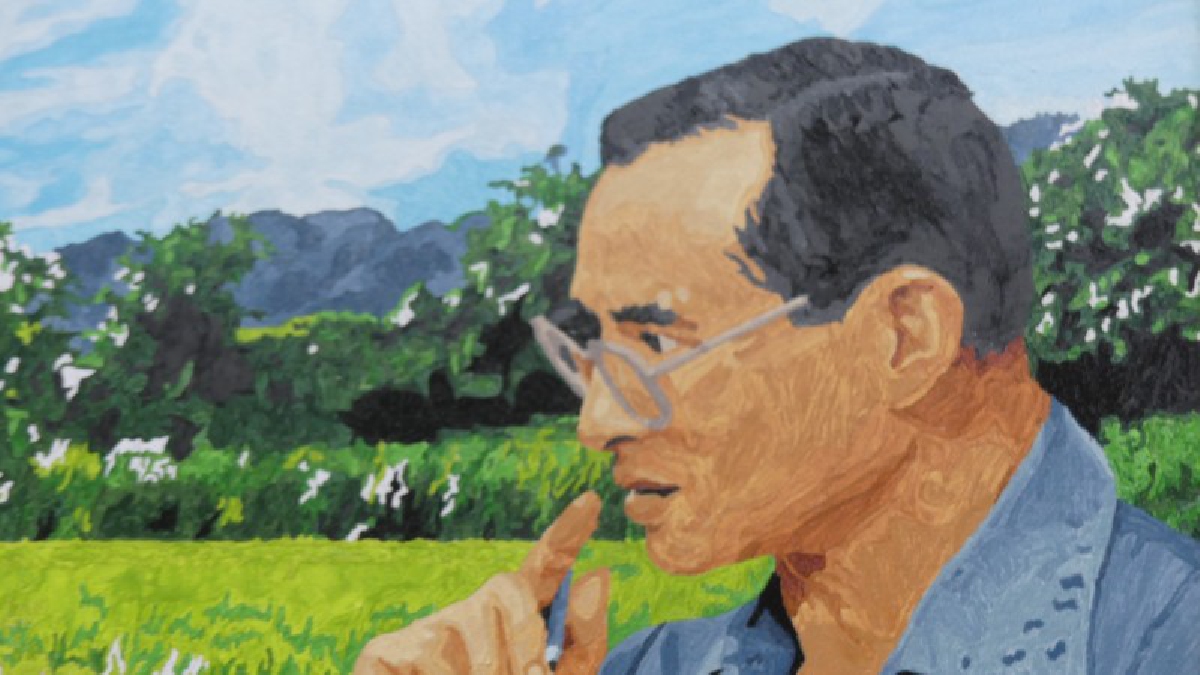 #ขอทำเพื่อพ่อหลวงสักครั้ง..!! สาวโรงงานหลังเลิกงานจากกะดึก เช้ากลับมานั่งวาดภาพ ระบายสี ภาพในหลวงร.9 เพื่อถวายอาลัย!!