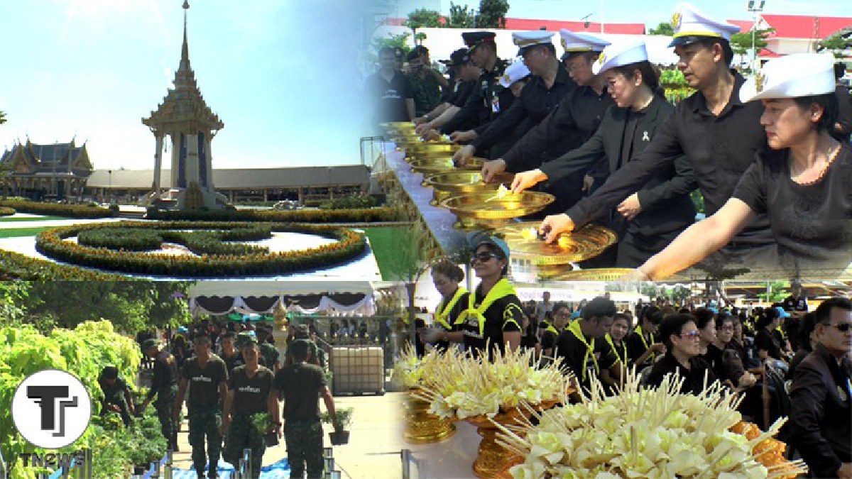 ฉะเชิงเทรา..!! ทหารซักซ้อม ทุกภาคส่วนราชการ เพื่อให้พร้อมในงานพระราชพิธีถวายพระเพลิงพระบรมศพ ในหลวงรัชกาลที่ 9 (คลิป)