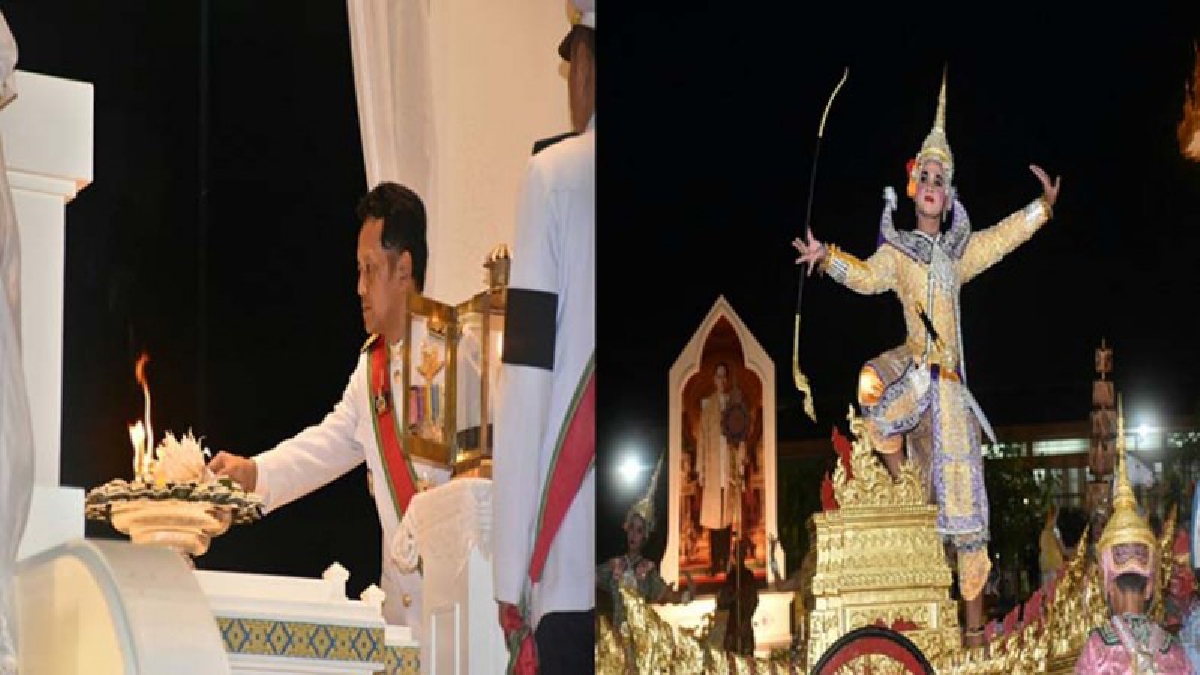 ถวายพระเพลิง!! อัญเชิญไฟหลวงพระราชทานก่อนผู้ว่าฯ ถวายพระเพลิง-เปิดโอกาสให้ประชาชนวางดอกไม้จันทน์ ช่วงที่ 2–พร้อมเปิดการแสดงมหรสพสมโภช 3 ชุด