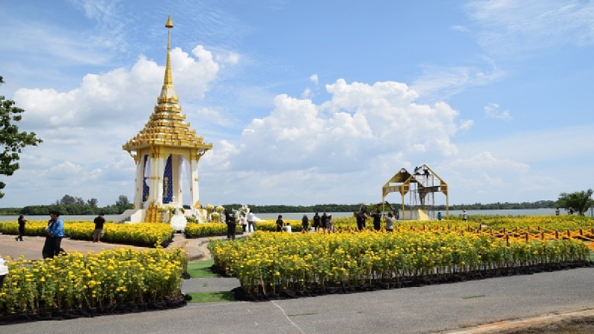 กระบี่..!! เตรียมประสานสำนักพระราชวัง เก็บพระเมรุฯไว้เป็นอนุสรณ์สถาน เนื่องจากตั้งอยู่ในสถานที่งดงาม สมพระเกรียติ (มีคลิป)