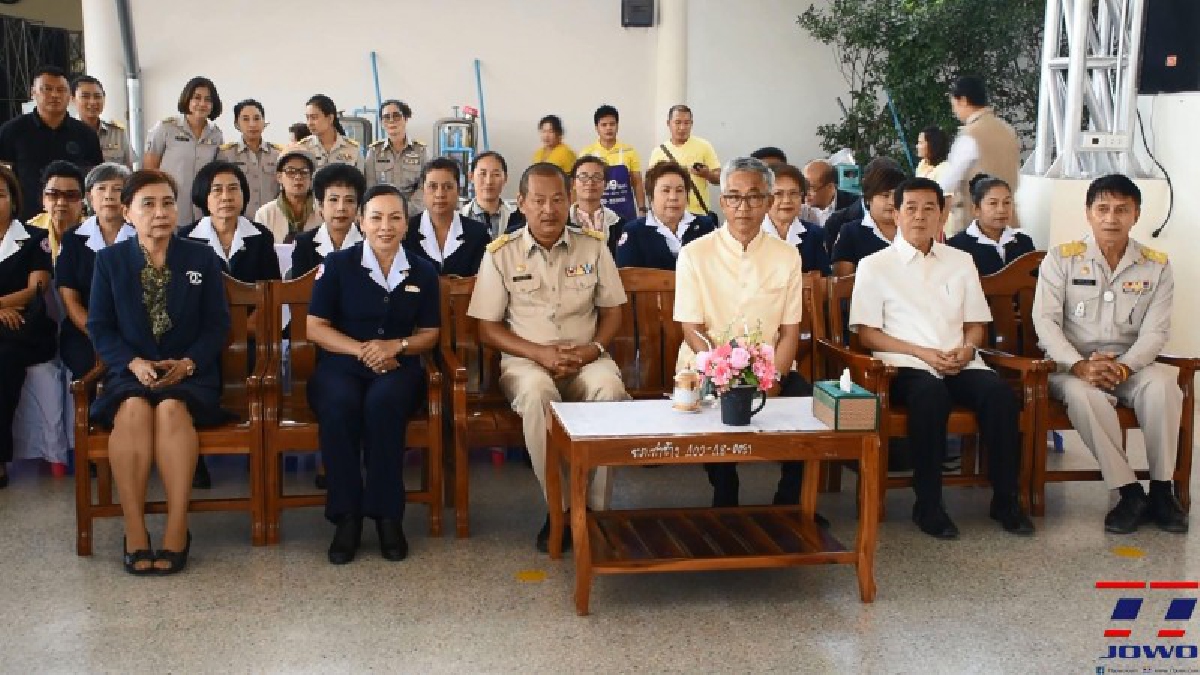 สมาคมอาสาสมัครพัฒนาสังคมฯจ.จันทบุรี ร่วมกับมูลนิธิส่งเสริมอาสาสมัครประชาสงเคราะห์ จ.จันทบุรี ออกหน่วยบริการทางสังคมสงเคราะห์เคลื่อนที่ฯ
