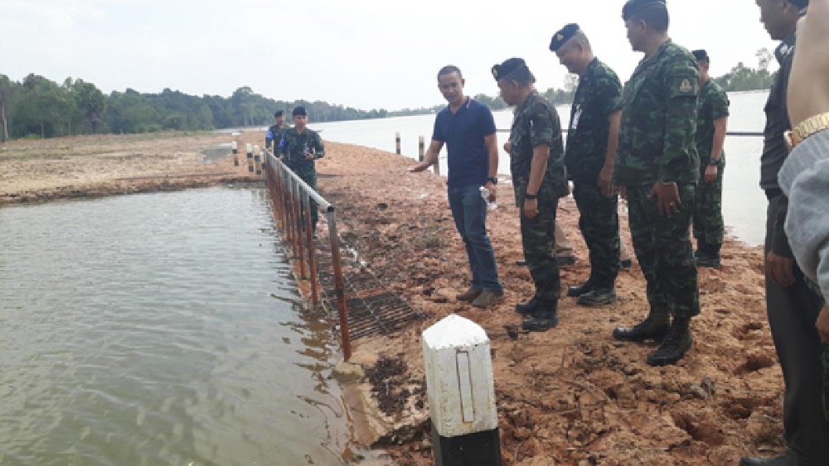 ยโสธร!! แม่ทัพภาคที่ 2 ตรวจเยี่ยม ช่วยเหลือประชาชน ผู้ประสบอุทกภัยน้ำท่วม และการบริหารจัดการน้ำในพื้นที่จังหวัดยโสธร