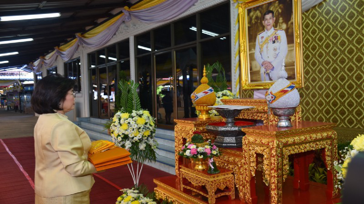 พิธีถวายผ้าพระกฐินพระราชทาน ของบริษัท สยามแม็คโคร จำกัด (มหาชน)