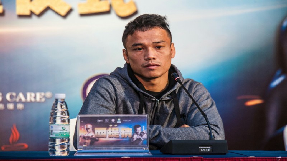 ชั่งน้ำหนักผ่านฉลุย &ldquo;สิทธิชัย&rdquo;ชั่งเท่า&rdquo;อี้หลง&rdquo;ชิงแชมป์ยอดมวยอู่หลินฟง พร้อมล่าเงินรางวัล 3.4 ล้านบาท