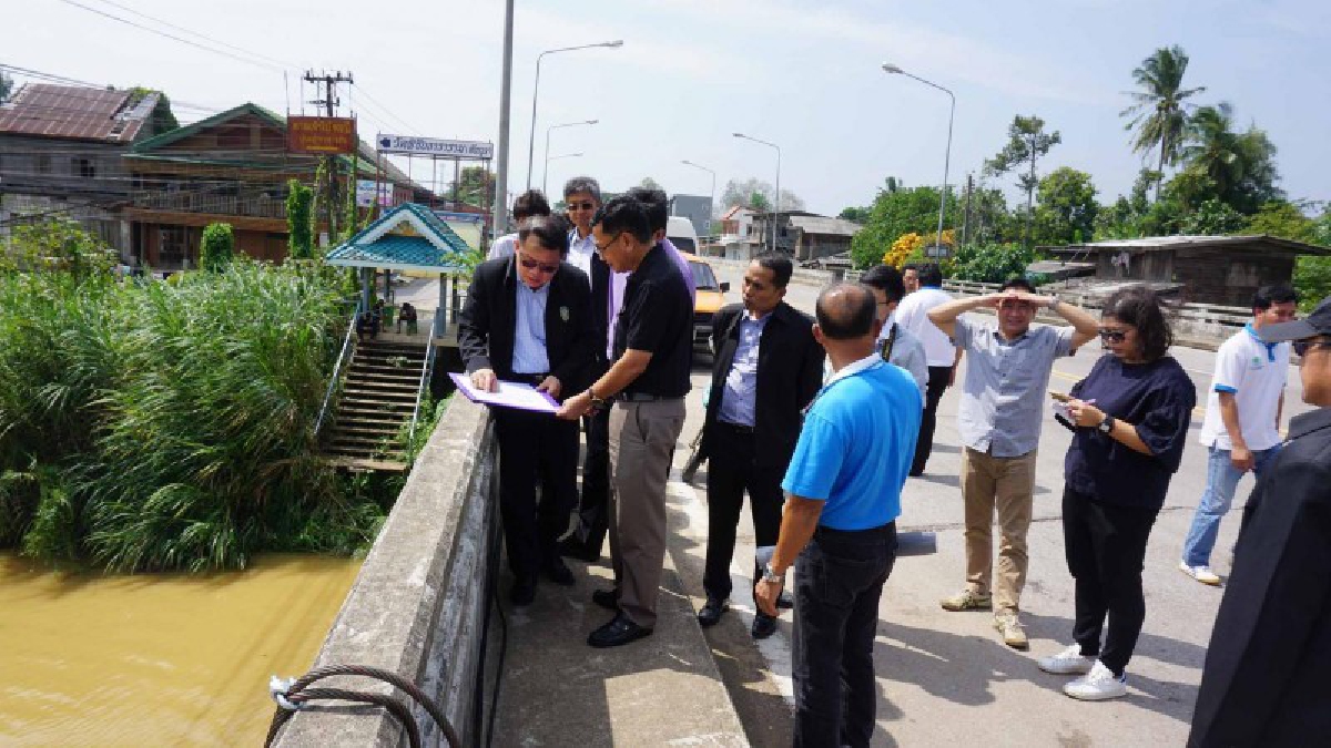 ชลประทานชุมพร พร้อมรับมือพายุฝน เผยน้อมนำโครงการต้นแบบในหลวงร.9 คลองหัววังพนังตัก เป็นตัวอย่างแก้ปัญหา