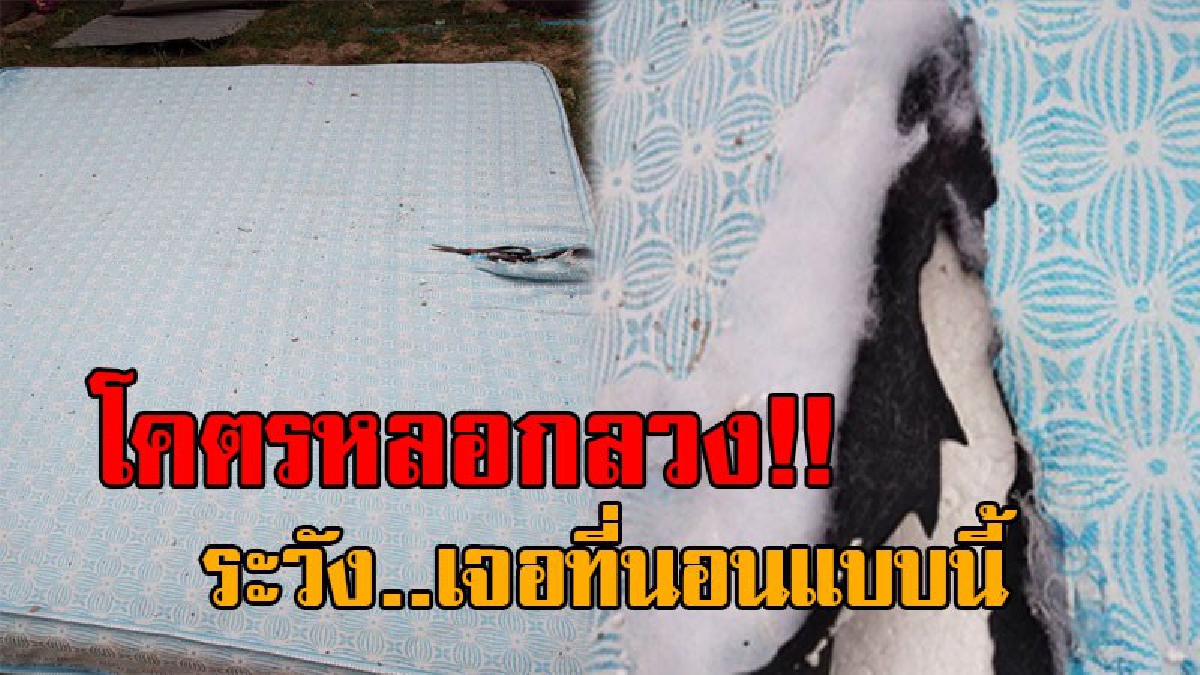 เตือนระวัง..!! ดีเจและพิธีกร ชื่อดังเมืองตราด ซื้อที่นอนจากรถเร่ขายตามบ้าน ใช้ไปสักพักรู้สึกแปลกๆ ก่อนเอากรรไกรตัดออกดู คนขายโคตรหลอกลวง!?
