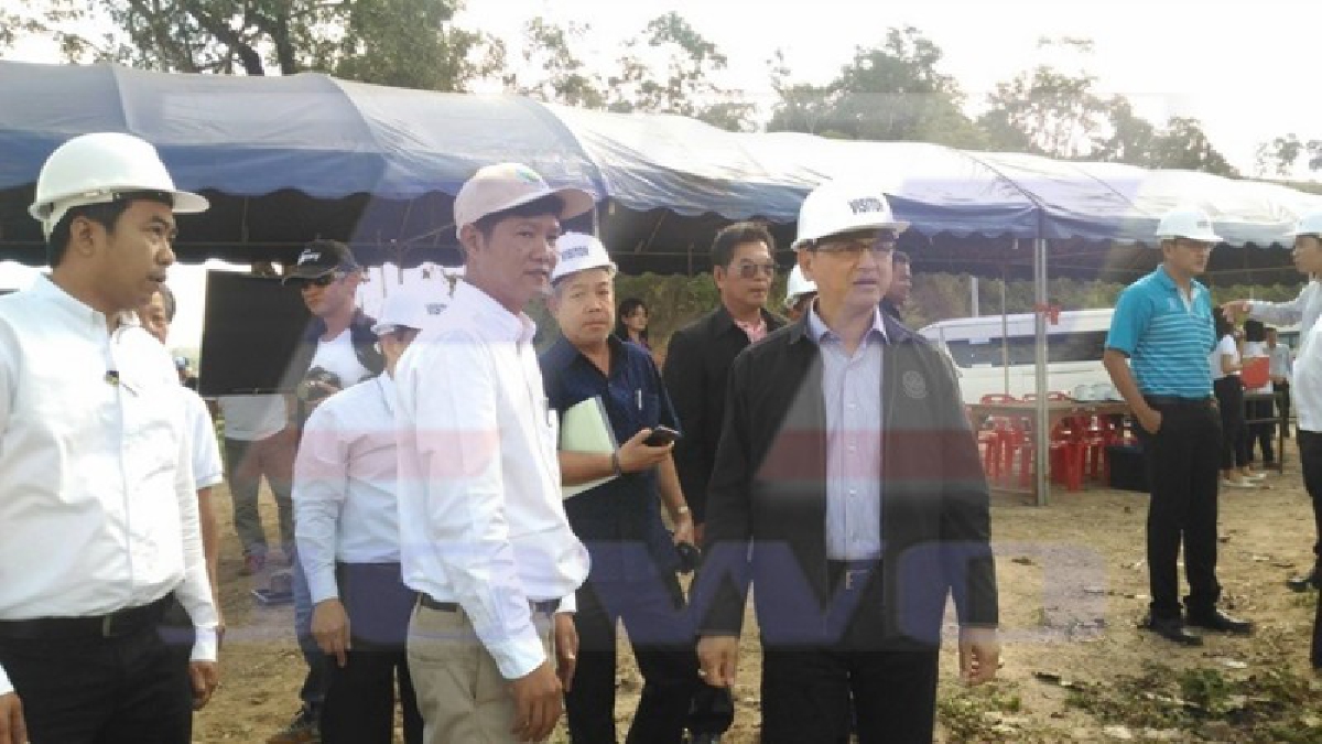 อ่างเก็บน้ำต้นทุน รับภาคเกษตรและอุตสาหกรรมในเขตเศรษฐกิจพิเศษตาก ขยับสร้างแล้วกว่า 70 % อธิบดีกรมชลประทานคาด แล้วเสร็จเมษายน 2561
