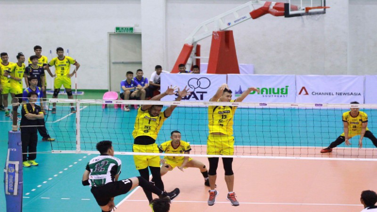 ชัยชนะหอมหวาน หนุ่มเอ็นเคตบชนะเกษตรวีซี 3-1 ลูกยางไทยลีก