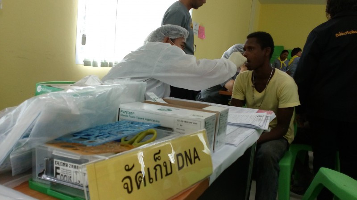 ติดตามให้ความช่วยเหลือ การตรวจพิสูจน์สารพันธุกรรม หรือ DNA รับรองความเป็นบุคคลสัญชาติไทยและสามารถออกบัตรประจำตัวประชาชนได้