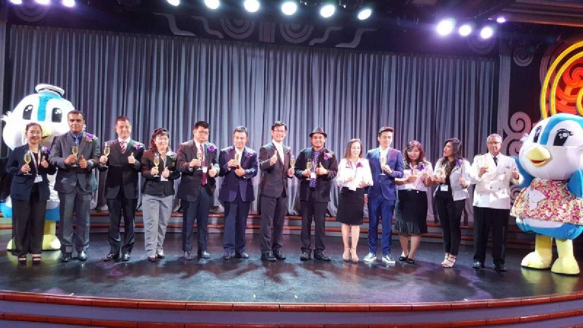 สุดยิ่งใหญ่อลังการ..!! ผู้สื่อข่าวภาคตะวันออกร่วม แถลงเปิด star cruises สายการเดินเรือสำราญที่มีชื่อเสียงมากที่สุดในเอเชีย (มีคลิป)