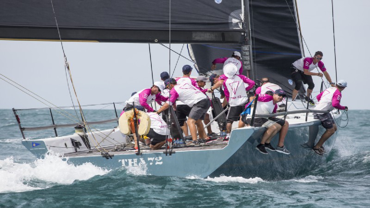 ทะเลเป็นใจ คลื่นลมอันดามันหนุนทีมเรือใบ ในวันที่ 3 ภูเก็ตคิงส์คัพรีกัตต้า