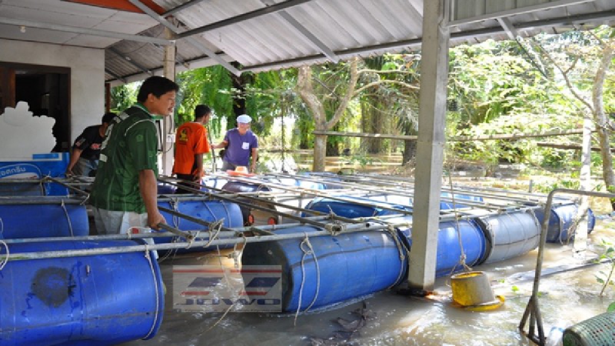 ทหารเรือมาแล้ว เตรียมติดตั้งผลักดันน้ำในวันพรุ่งนี้ ในขณะที่ชาวบ้านเร่งต่อเรือนแพขนย้ายทรัพย์สินเตรียมรับน้ำระลอกใหม่(มีคลิป)