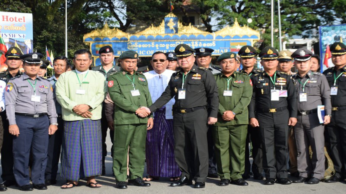 ไทยเมียนมาจับมือหารือแลกเปลี่ยนข้อมูล..สกัดกั้นยาเสพติด..ผู้ต้องหาหลบหนีคดีและสร้างเขื่อนผนังริมน้ำ??