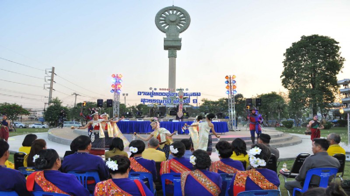 สุพรรณบุรี !! แถลงข่าวการจัดงาน "อู่ทอง อู่อารยธรรมสุวรรณภูมิ ครั้งที่ 8" (เบิกฟ้า ทวารวดีที่อู่ทอง)