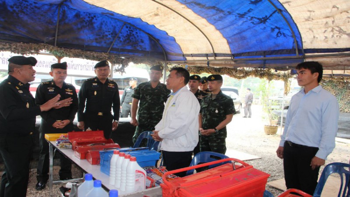 สื่อมวลชนหนองบัวลำภู สัญจรตามรอยพระราชดำริ ตามโครงการเทิดทูนสถาบันพระมหากษัตริย์