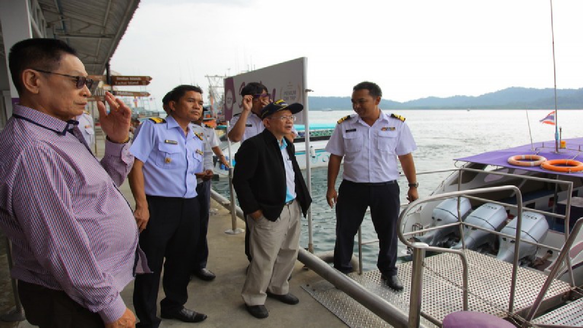 กรมเจ้าท่าคุมเข้มท่าเรือทั่วประเทศรับมือนักท่องเที่ยวที่เดินทางในช่วงหยุดยาวปีใหม่