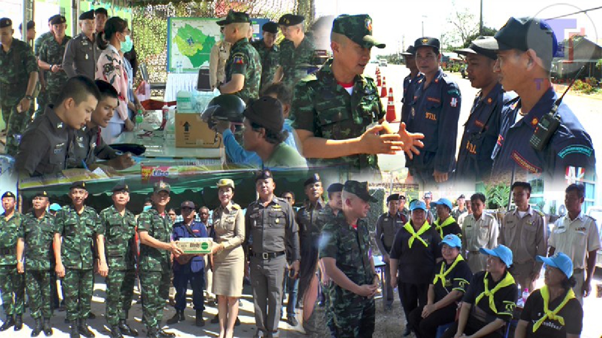 คุมเข้ม!! ผบ.กกล.รส.ฉะเชิงเทรา ลงพื้นที่ตรวจจุดสกัดและบริการประชาชนใน 2 อำเภอ ในขณะที่ ปชช.แห่กลับภูมิลำเนา ทำให้รถหนาแน่นในเทศกาลปีใหม่