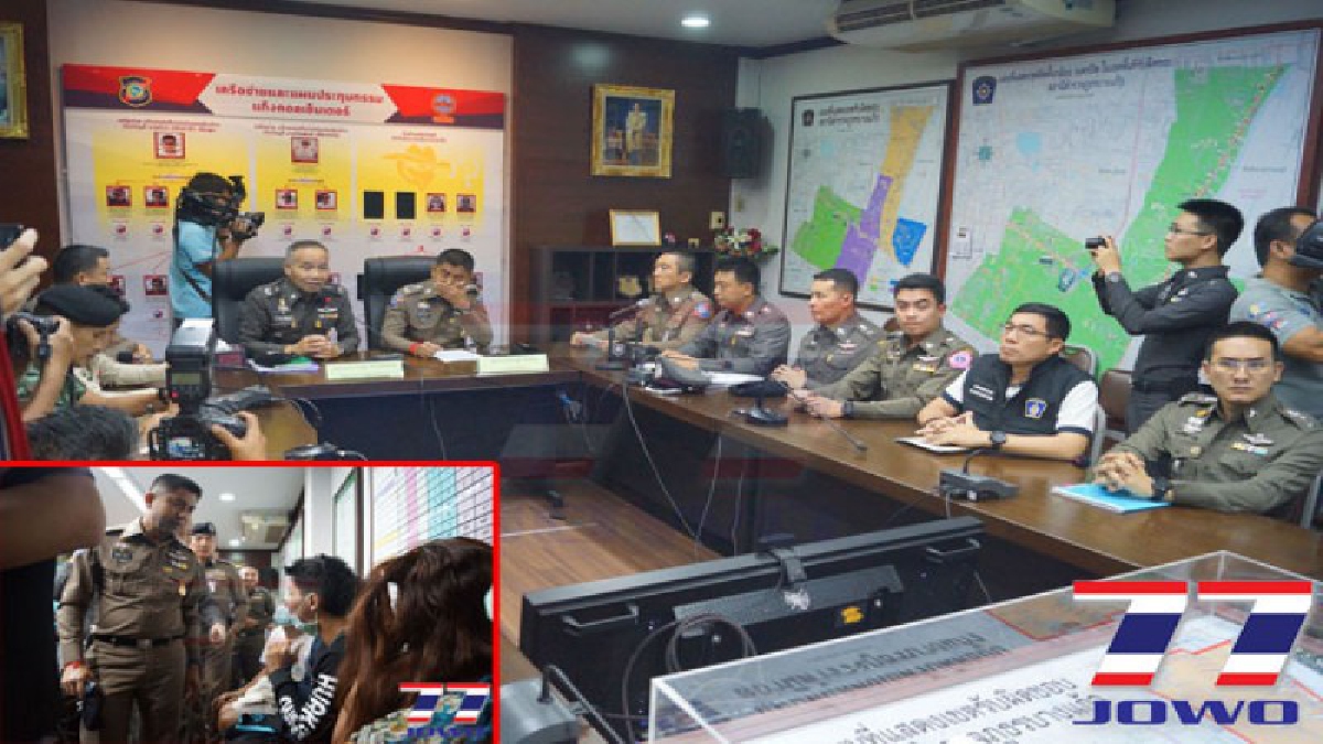 ถอนรากถอนโคน ! "บิ๊กโจ๊ก" แถลงรวบตัวผู้ให้การสนับสนุนแก๊งคอลเซ็นเตอร์ รับจ้างเปิดบัญชี ลั่น..ล้างบางให้หมด (คลิป)