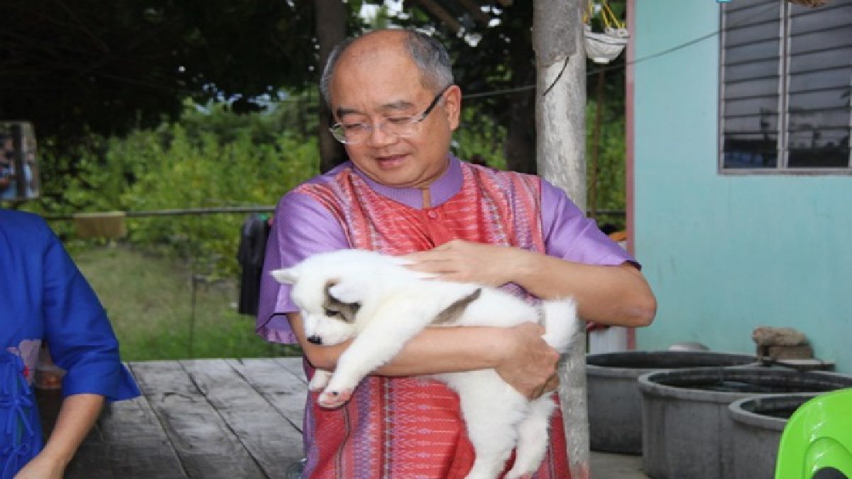 สุนัขดีสร้างชื่อ ! ผู้ว่าพิษณุโลกเยี่ยมชมสุนัขบางแก้วที่นายกรัฐมนตรีซื้อไว้ 3 ตัว หลังให้วัคซีนไม่มีอาการข้างเคียง (คลิป)