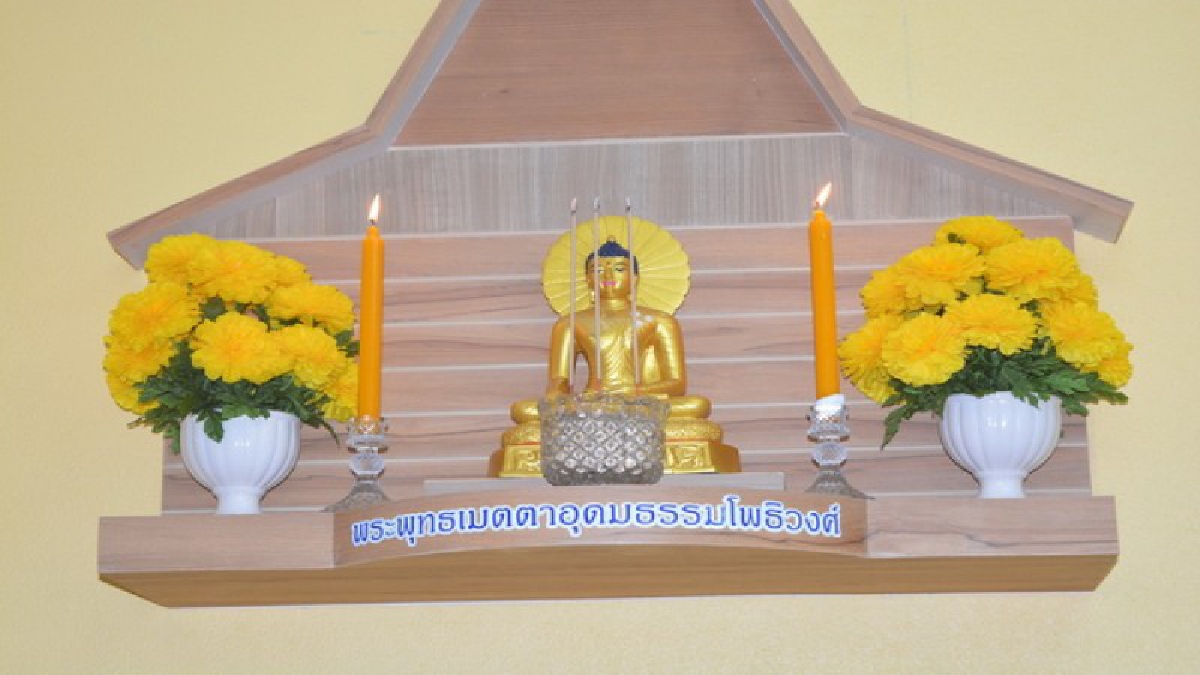 ชาวลานสกา เมืองคอน สุดดีใจ...หัวหน้าพระธรรมทูต สายประเทศอินเดีย-เนปาล อัญเชิญมอบพระพุทธรูป พระพุทธเมตตาอุดมธรรมโพธิวงศ์