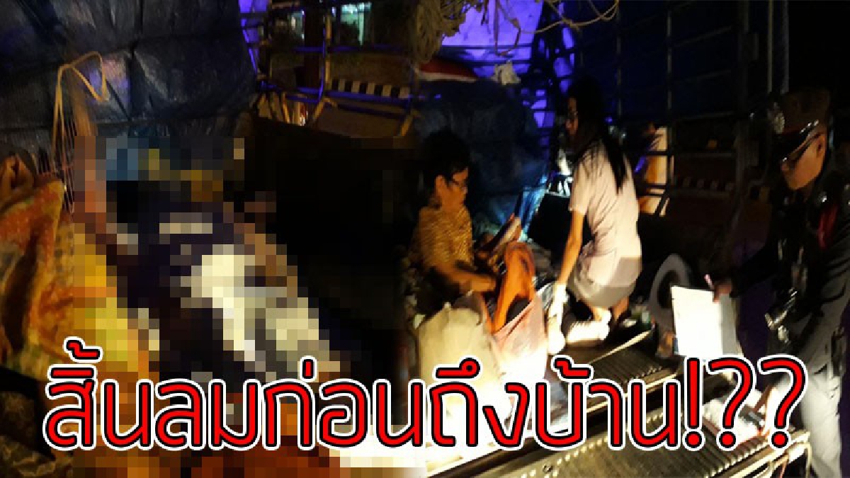 ไปไม่ถึงบ้าน!?? เฒ่าวัย 78 ปี เดินทางกลับบ้านเกิด แต่เกิดเหตุสุดเศร้า ต้องมาจบชีวิตกลางทาง ตายคารถกระบะ..!??