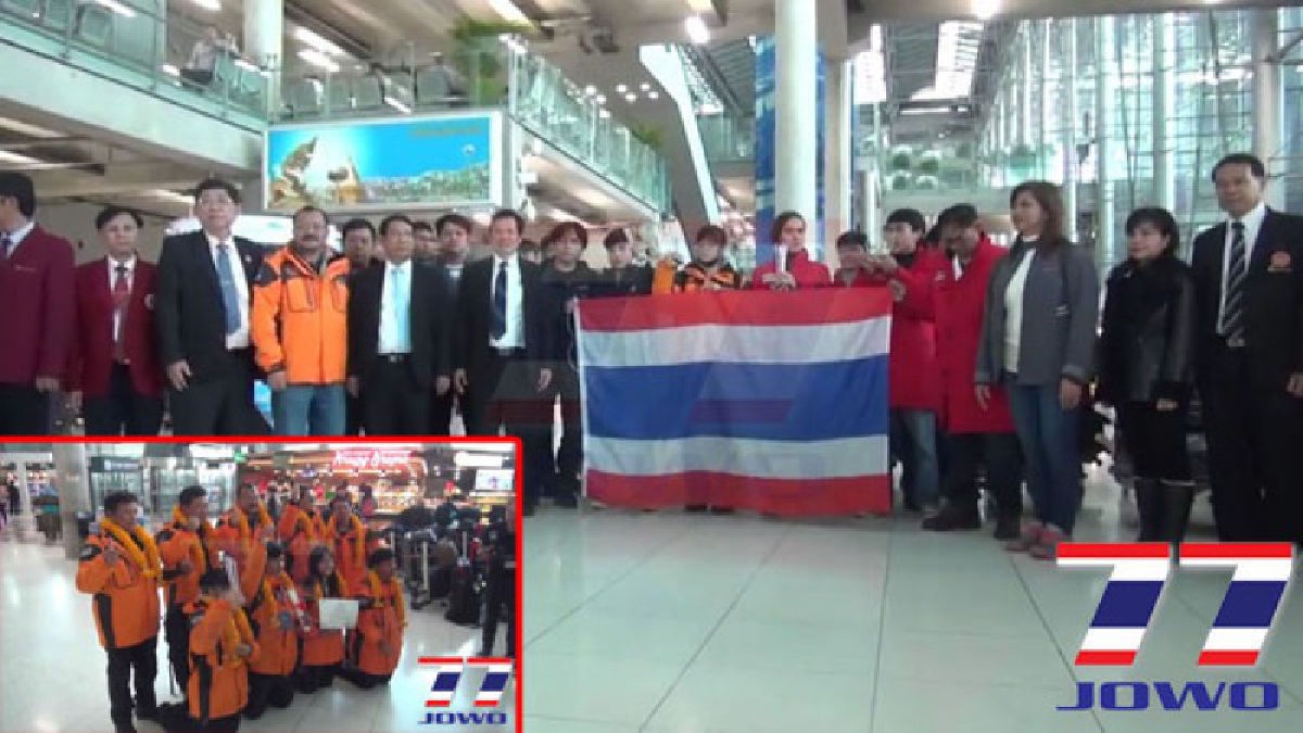 ต้อนรับฮีโร่ ! อาชีวะสร้างชื่อกระฉ่อน ครองแชมป์แกะสลักหิมะฮาร์บิ้นปีที่ 9 กลับถึงไทยแล้ว ท่ามกลางการต้อนรับอย่างอบอุ่น