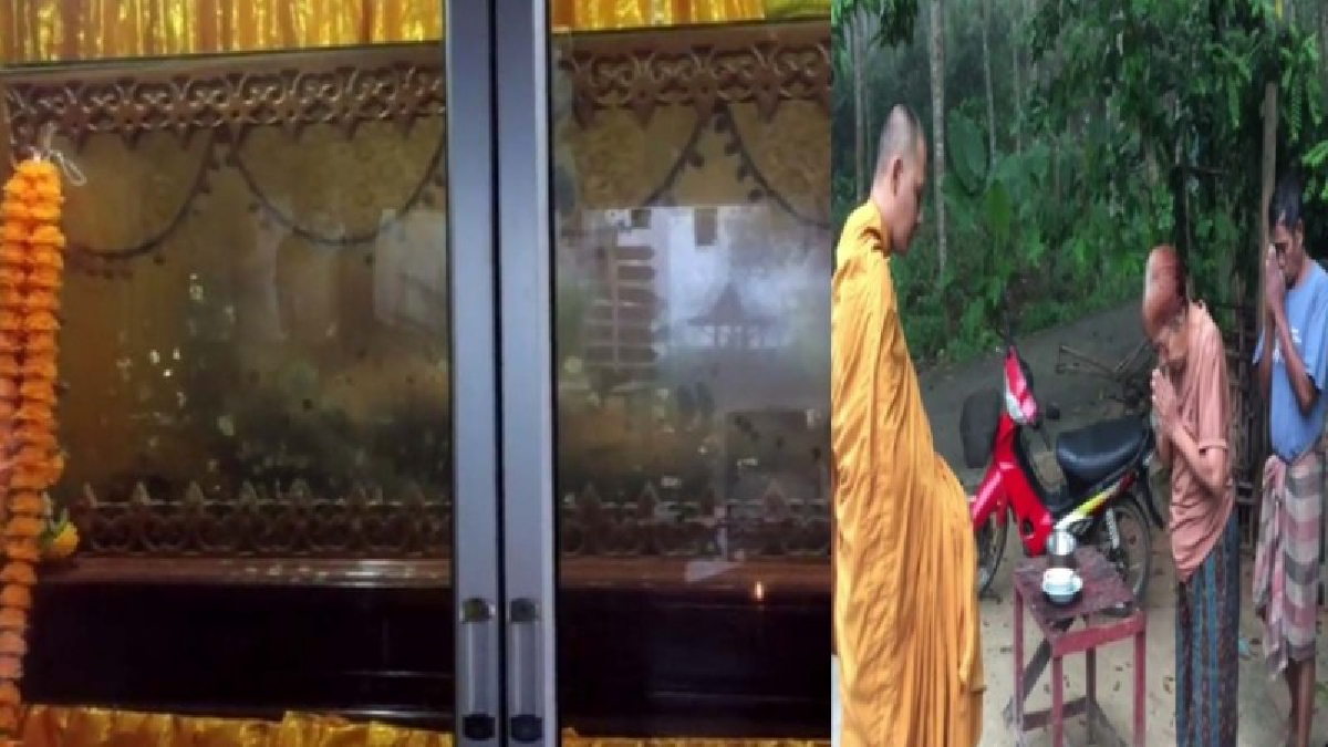 ยกมือสาธุ!! สังขารหลวงปู่ไม่เน่าเปื่อย ทะเลหมอกยามเช้าปกคลุม คนแห่สูดอากาศดี กราบ “หลวงปู่พุ่ม” 114 ปี ตะลึงละสังขาร 2 ปีไม่เน่าเปื่อย..!?
