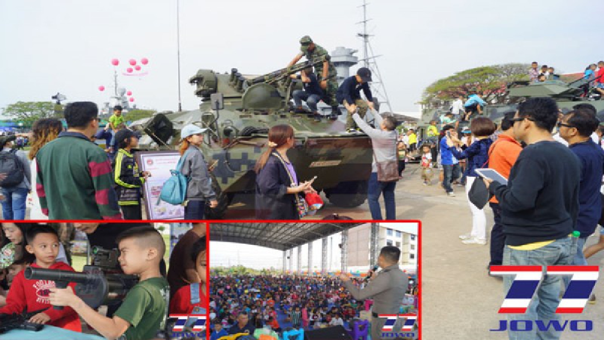 ****บรรยากาศการจัดงานวันเด็กที่สมุทรปราการคึกคัก