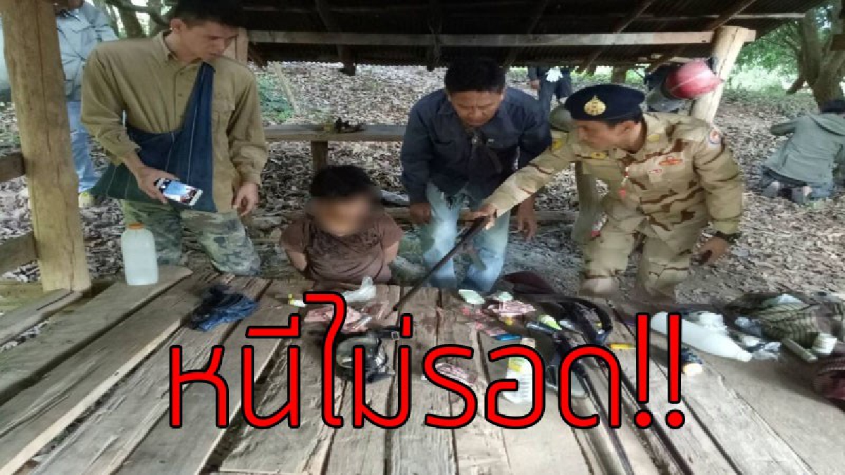 จับเท่าไหร่ก็ไม่หมด..!! จนท.บุกจู่โจมทำเอาสิงห์ขี้ยาจนมุม โดนรวบคากระท่อมในสวนลำไย!??
