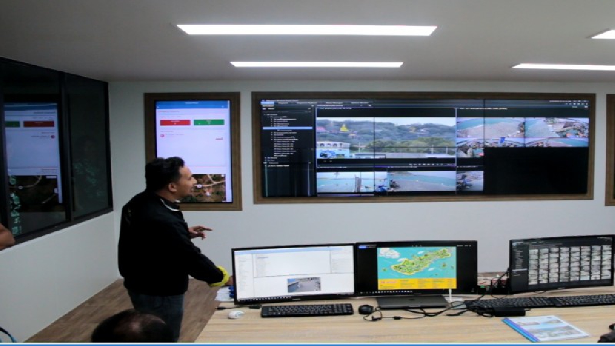 ทต.เกาะสีชัง โชว์ Smart  City  มั่นใจ..!! ความปลอดภัยสูงทั้งบนเกาะและในทะเล เฝ้าระวังการทำผิดพร้อมบันทึกภาพเป็นหลักฐาน(มีคลิป)