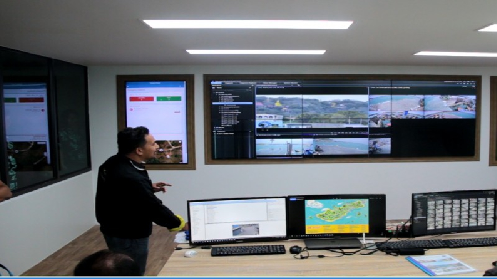 ทต.เกาะสีชัง โชว์ Smart  City  มั่นใจ..!! ความปลอดภัยสูงทั้งบนเกาะและในทะเล เฝ้าระวังการทำผิดพร้อมบันทึกภาพเป็นหลักฐาน(มีคลิป)