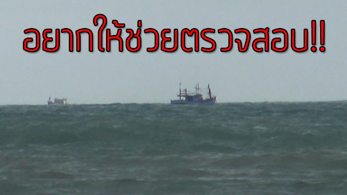 พวกเราจะไม่ทน!?? เรือประมงพื้นบ้านบ้านบ่ออิฐโวย ถูกเรืออวนลากจับปลาในเขตหวงห้าม ร้องเร่งตรวจสอบ..!!