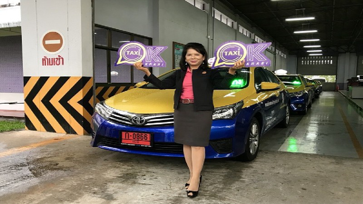 ขนส่งกระบี่พร้อมยกระดับ TAXI OK ล็อดแรกรับทุกท่าน ไปทุกที่ (ชมคลิป)